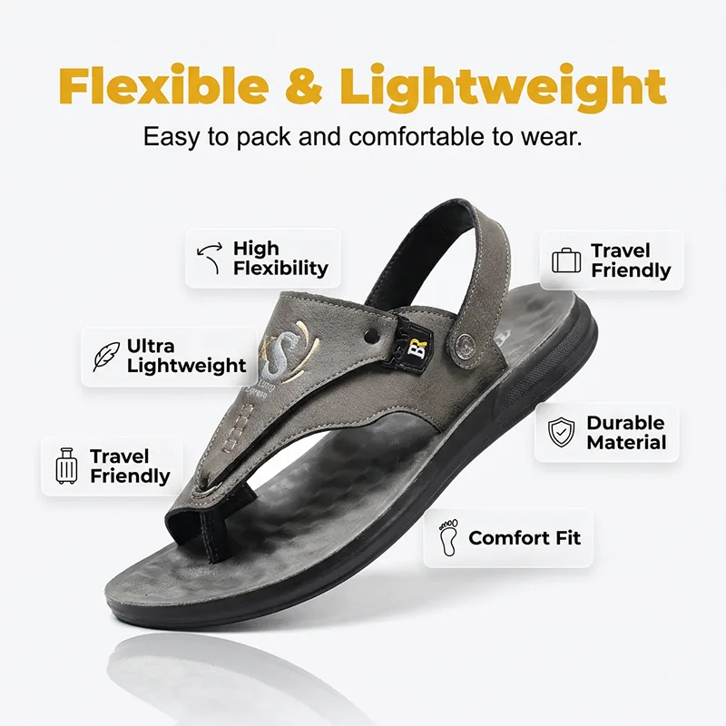Men's Convertible 2-in-1 Sandals & Slippers