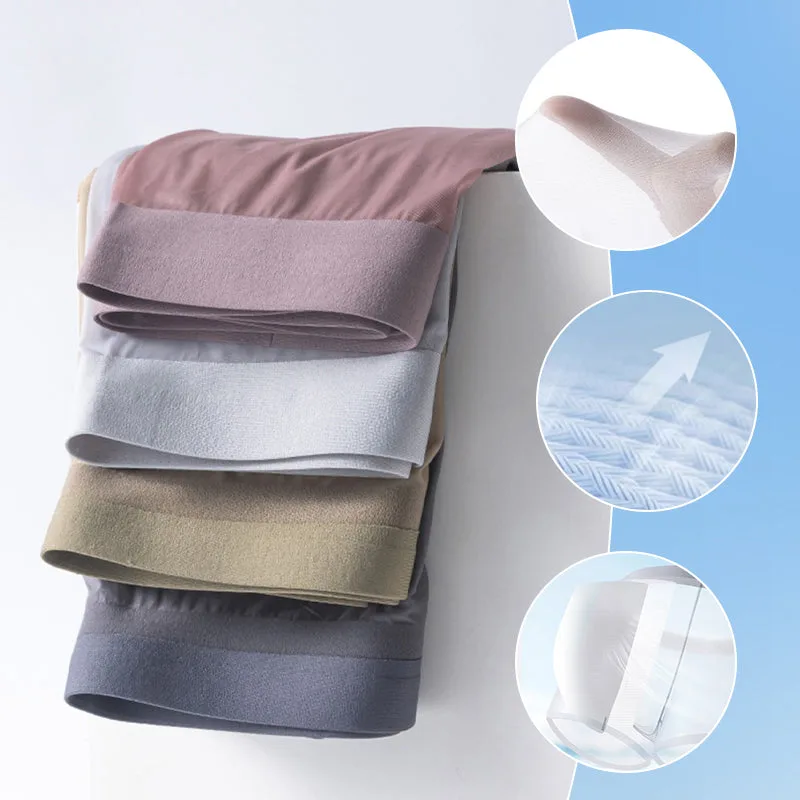 Men’s Transparent Ice Silk Boxer Briefs
