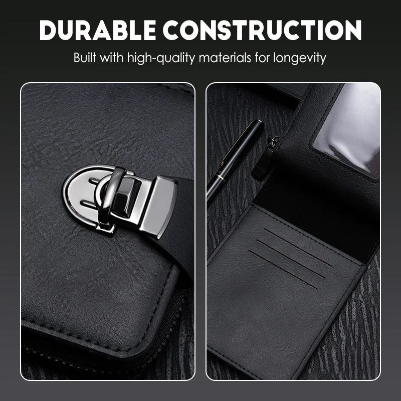 Men's Vintage Compact Zipper Wallet