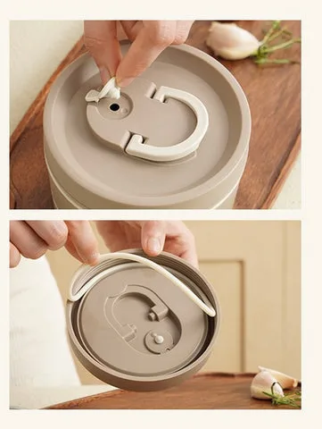 Microwaveable Stainless Steel Insulated Lunch Box Set