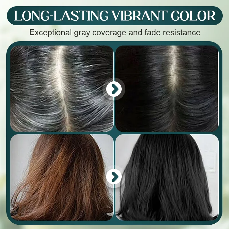 Mild Formula Long Lasting Hair Dye Set