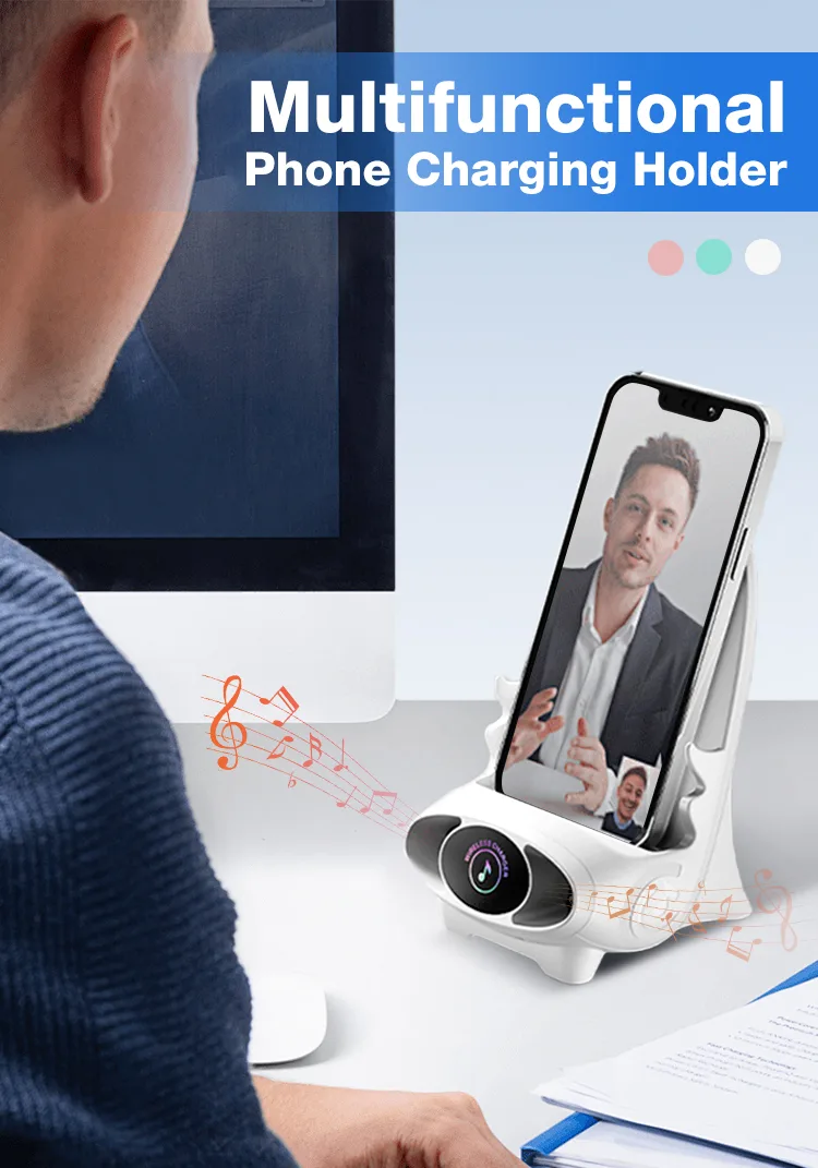 Mini Chair Wireless Fast Charger Multifunctional Phone Holder