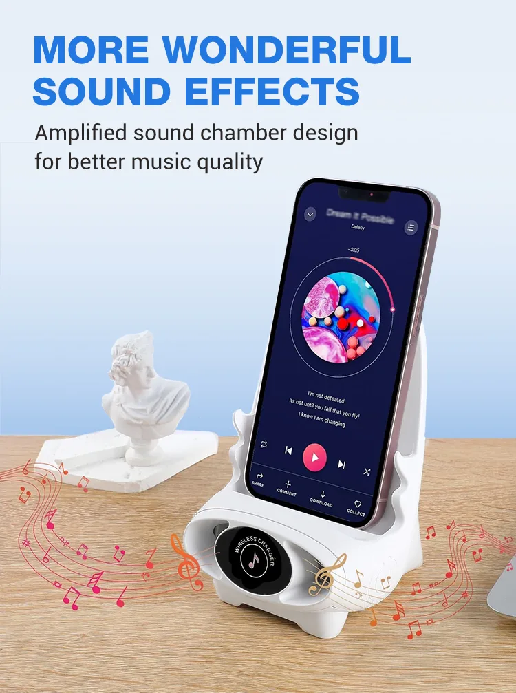Mini Chair Wireless Fast Charger Multifunctional Phone Holder