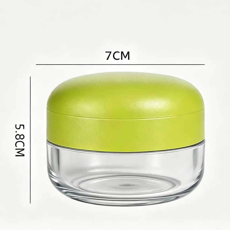 Mini Garlic Chopper and Press with Container
