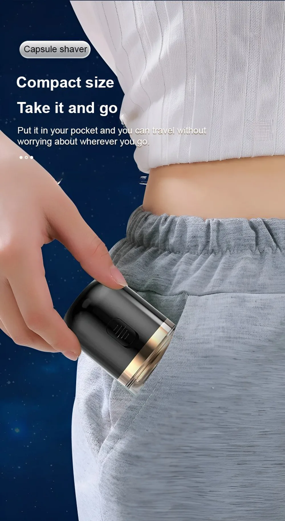Mini Portable Electric Shaver