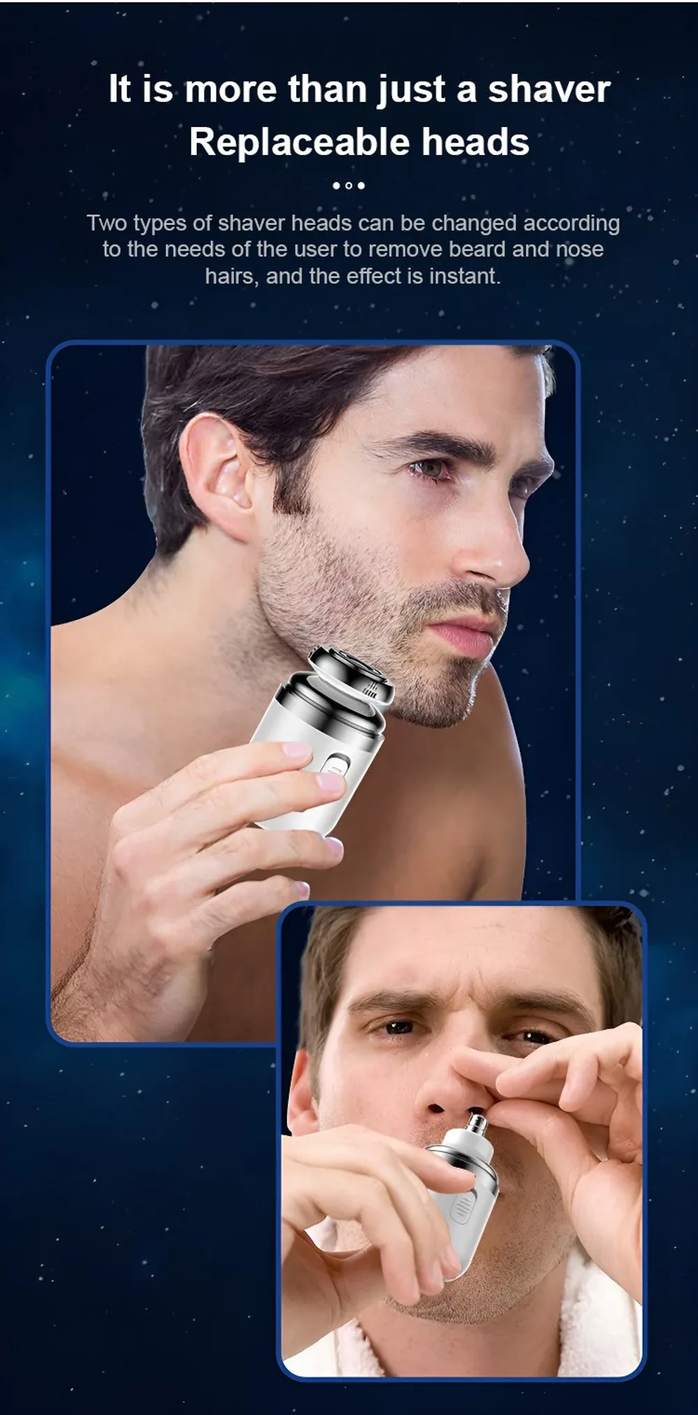 Mini Portable Electric Shaver