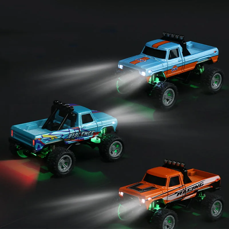 Mini RC Off-Road Truck with Lights