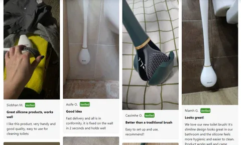 Modern Home Flexible Silicone Toilet Brush