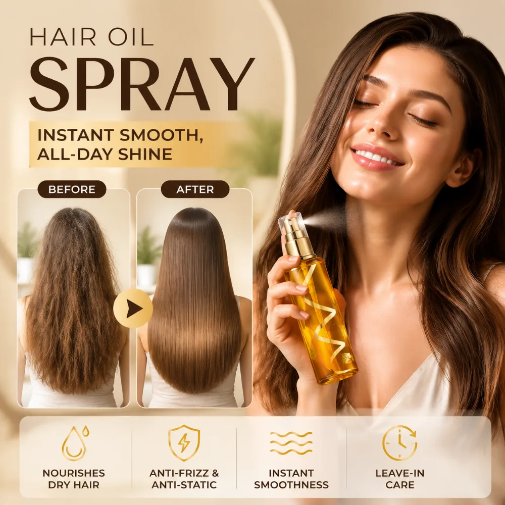Moisturizing Silky Hair Oil