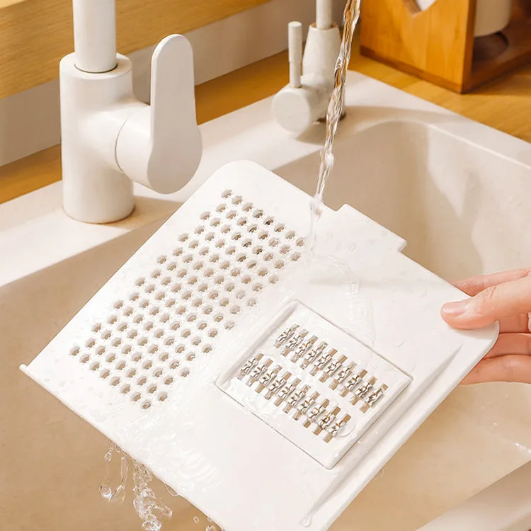 Multi-Functional Grater & Drainer Cutting Board