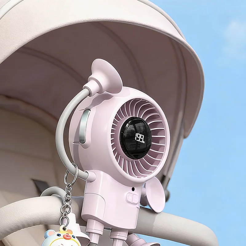 Multi-Functional Robot Fan with Suction Cups