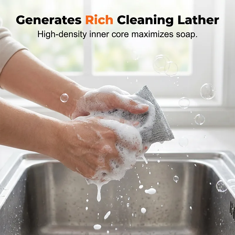 Multi-Purpose Dual-Sided Kitchen Cleaning Sponges