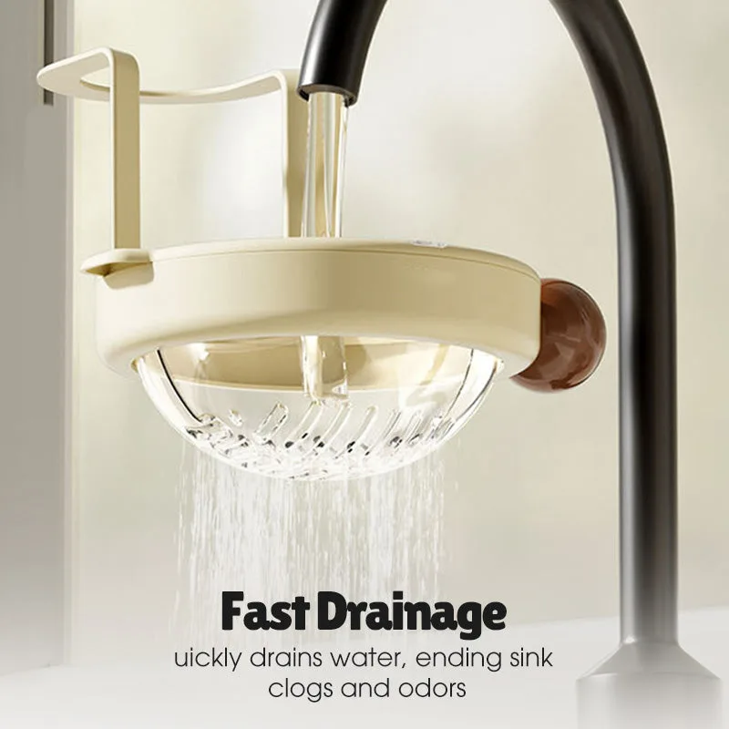 Multi-Use Hanging Faucet Drain Strainer
