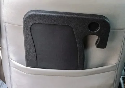 Multifunctional steering wheel dining table