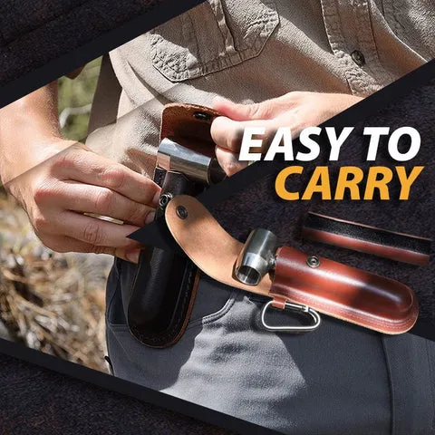 Multipurpose Bushcraft Hand Auger with Holster