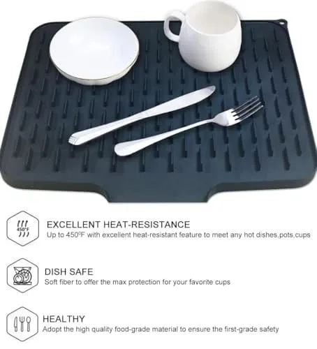 No-Spill Silicone Worktop Saver