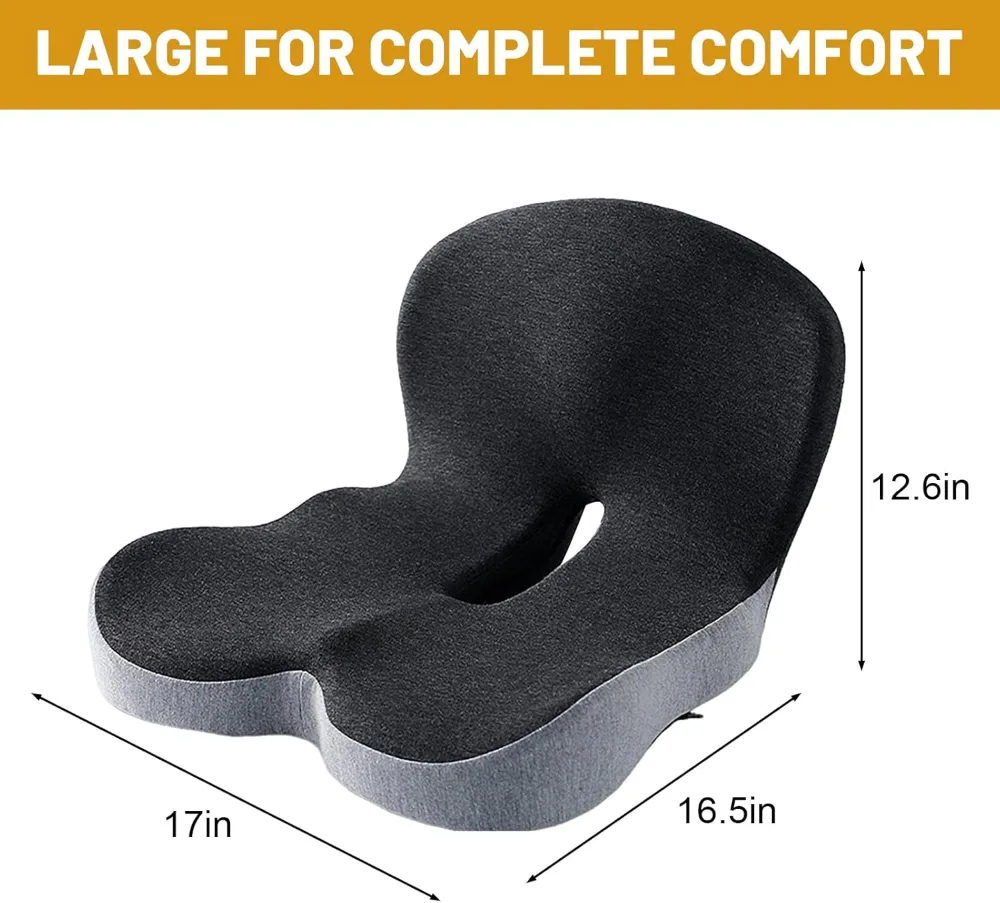 Non-Slip Memory Foam Seat