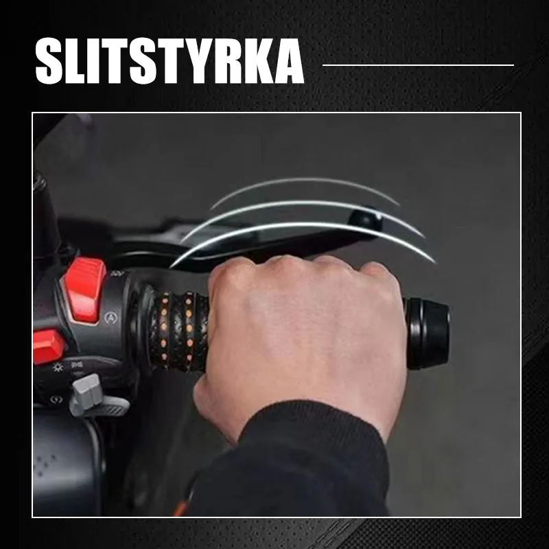 Non-slip Soft Silicone Grip Tape for Motorcycle Handlebars