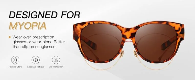 Oversized Cat Eye Sunglasses