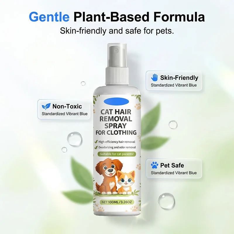 Pet Hair Removal Spray for Fabrics and Clothing