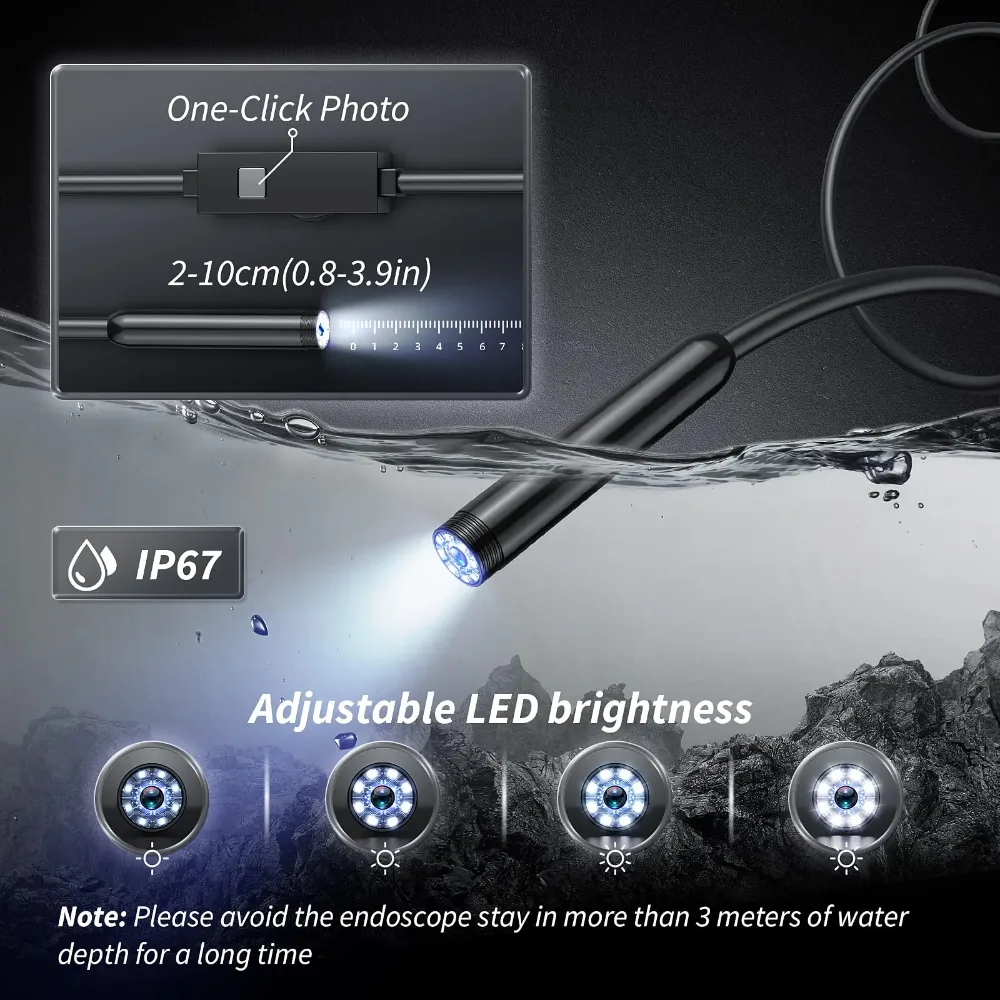 Plug-and-Play Endoscope Camera