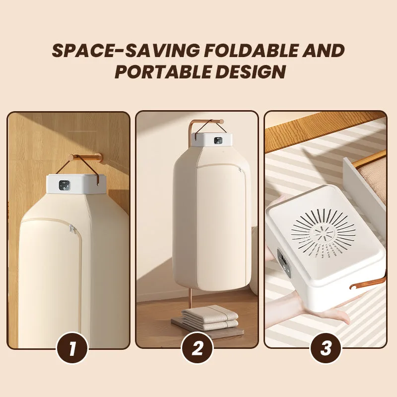 Portable Foldable Clothes Dryer with Dry Bag