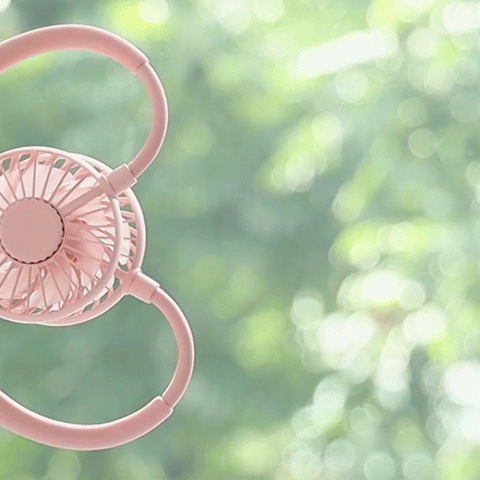 Portable Hanging Neck Fan