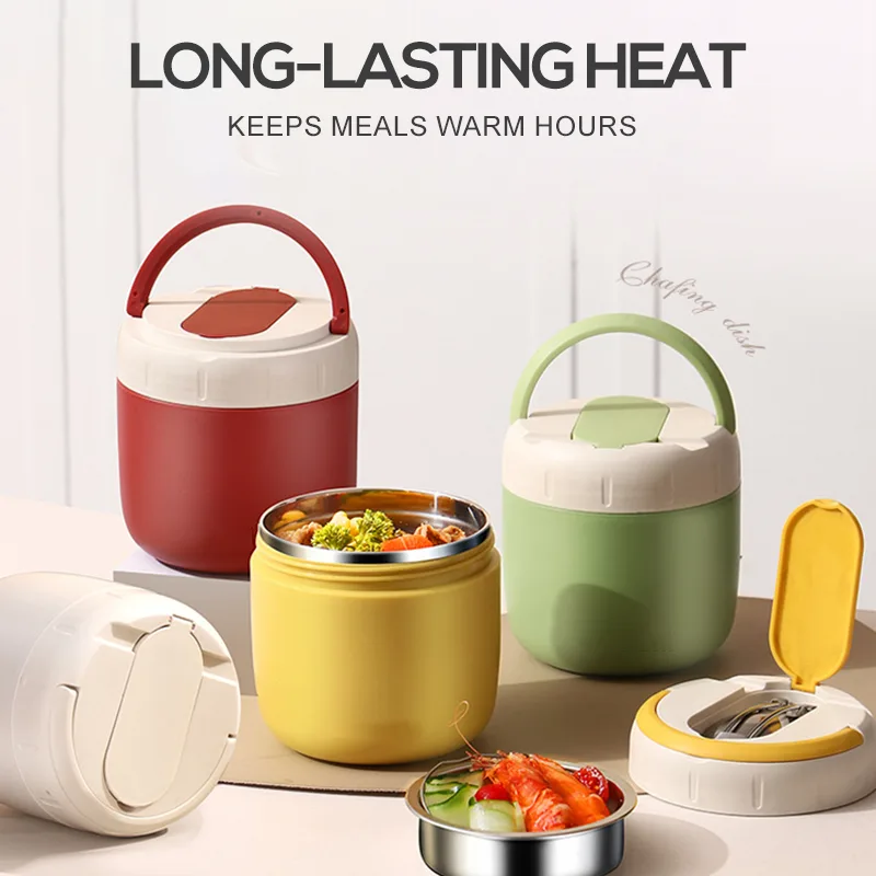 Portable Stainless Steel Thermal Lunch Box