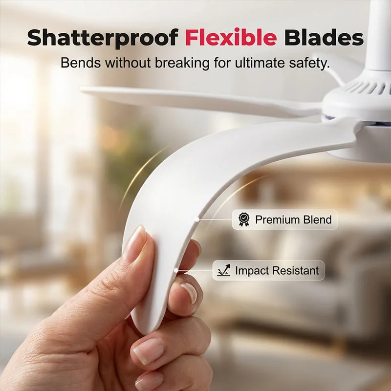 Portable USB Ceiling Fan with 6 Blades