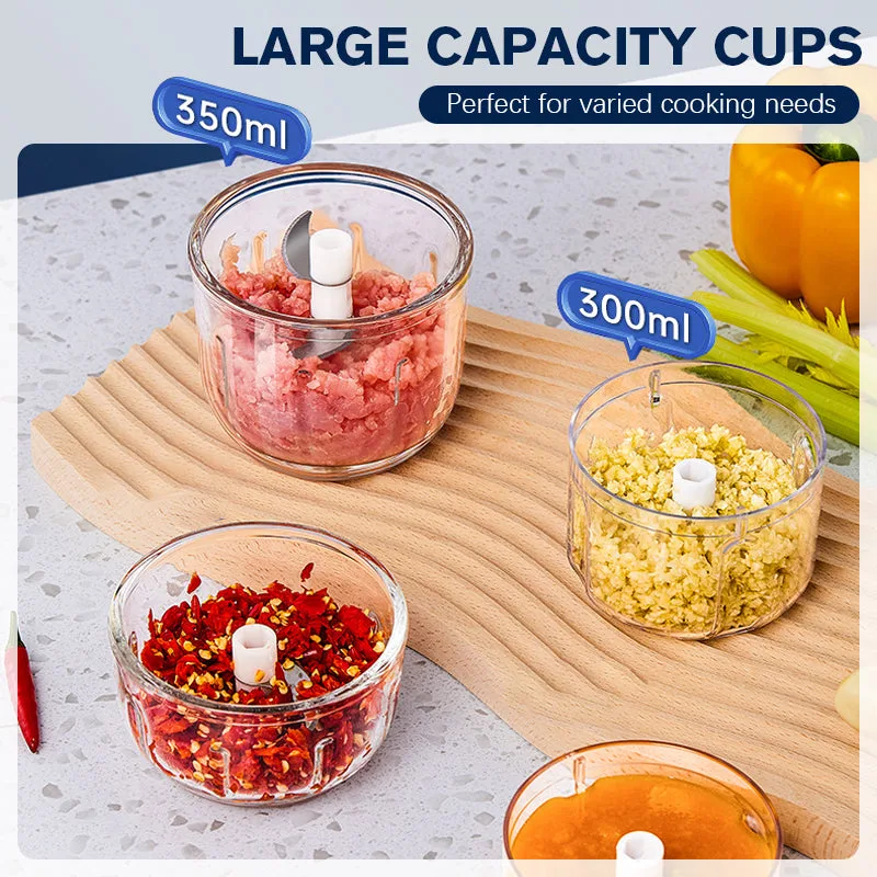 Powerful Large-Capacity Electric Food Chopper