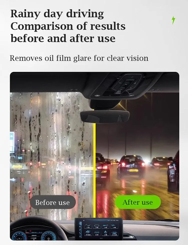 Powerful Oil Film Wipe