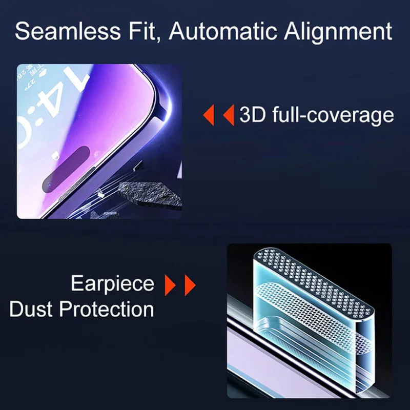 Powerful Protection for Your new phone screen - Dust-Proof Screen Protector