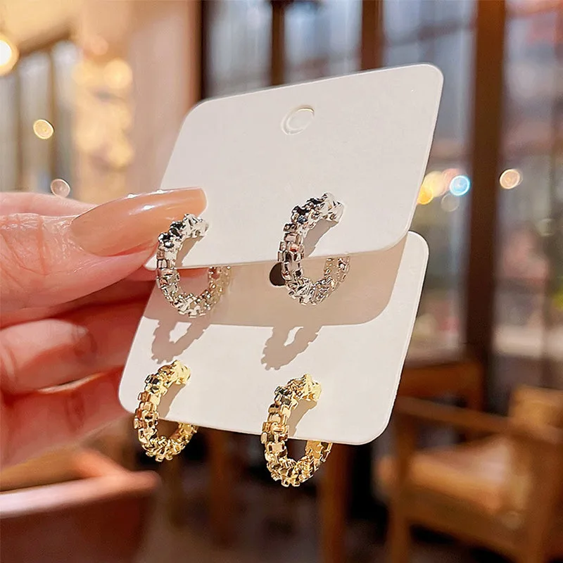 Premium C-Shaped Earrings