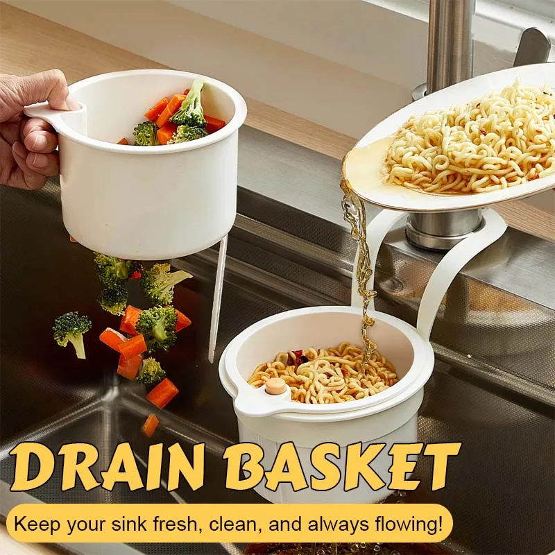 Press-to-Open Waste Basket