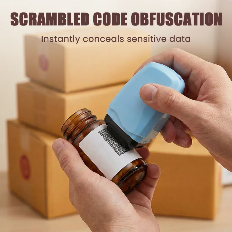 Privacy Protection Roller Stamp