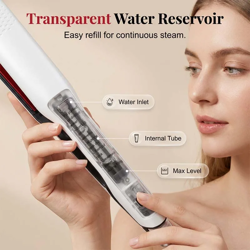 Professional Steam Hair Straightener