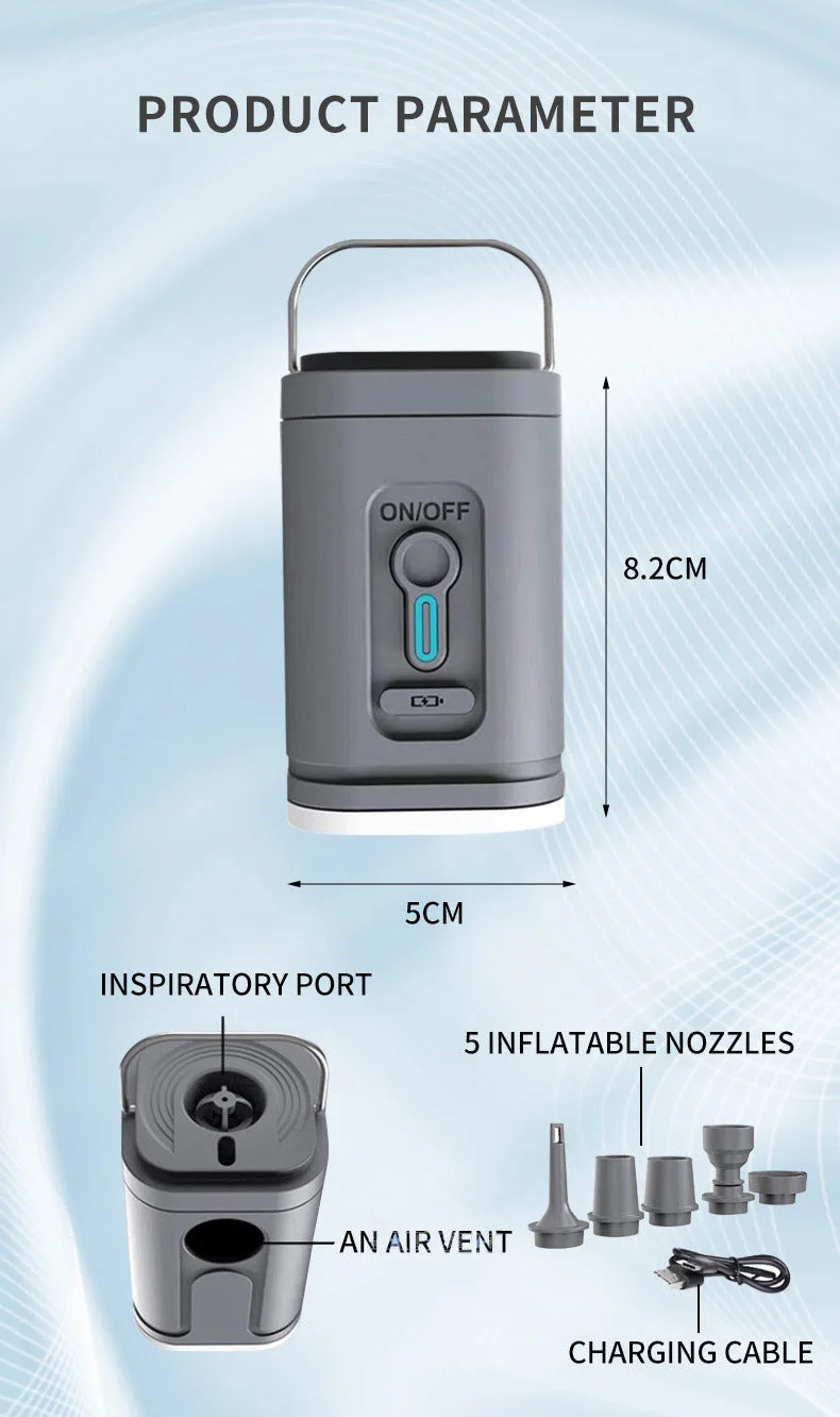 Rechargeable Camping Air Pump