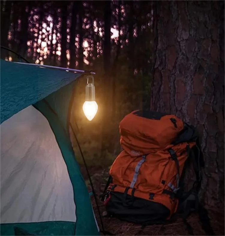 Rechargeable Retro Hanging Camping Light Bulb