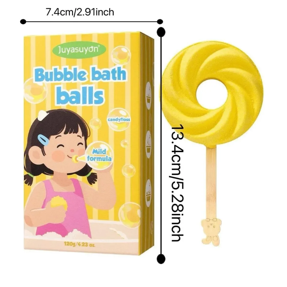 Reusable Lollipop Bath Bomb