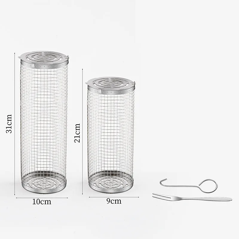 Rolling Grill Basket