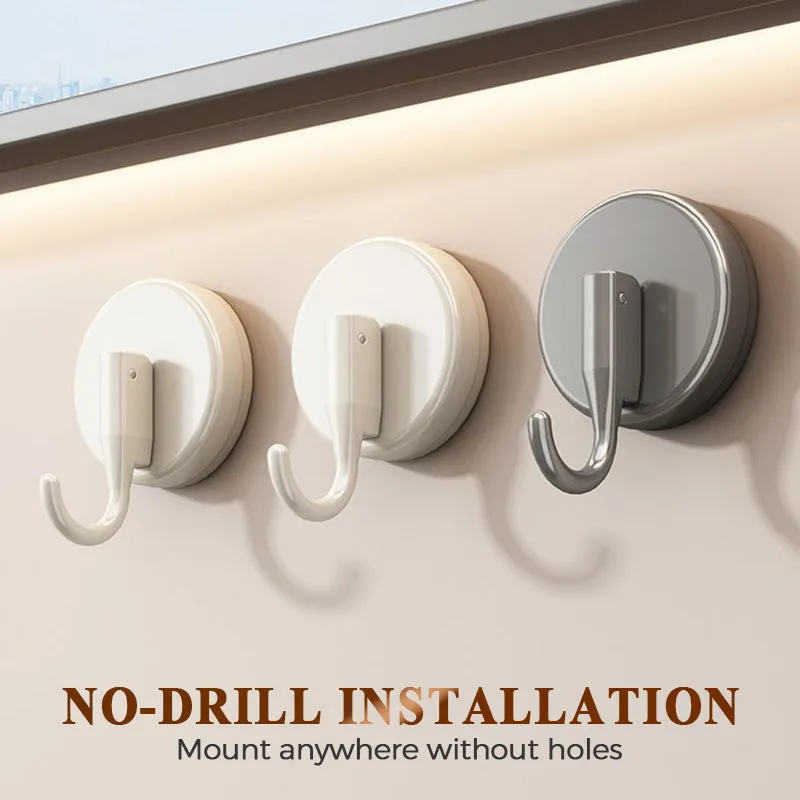 Seamless Suction Cup Hooks, No Drilling