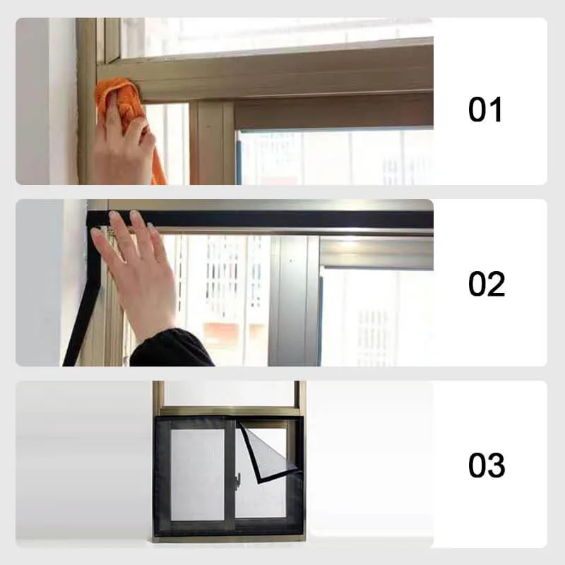 Self-Adhesive Mosquito Screen