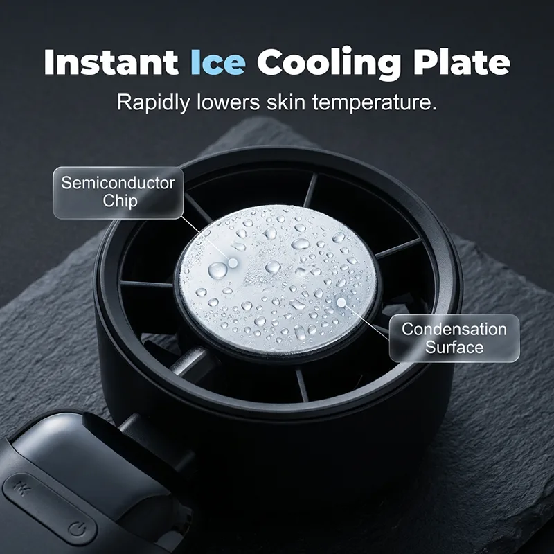 Semiconductor Cooling Fan with Digital Display