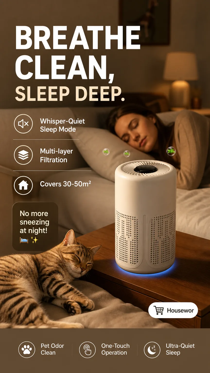 Silent Air Purifier