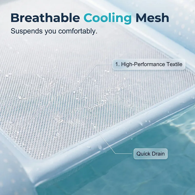 Skin-Friendly PVC Pool Lounger Float