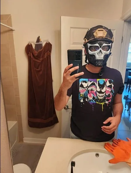 Skull Horror Helmet Mask