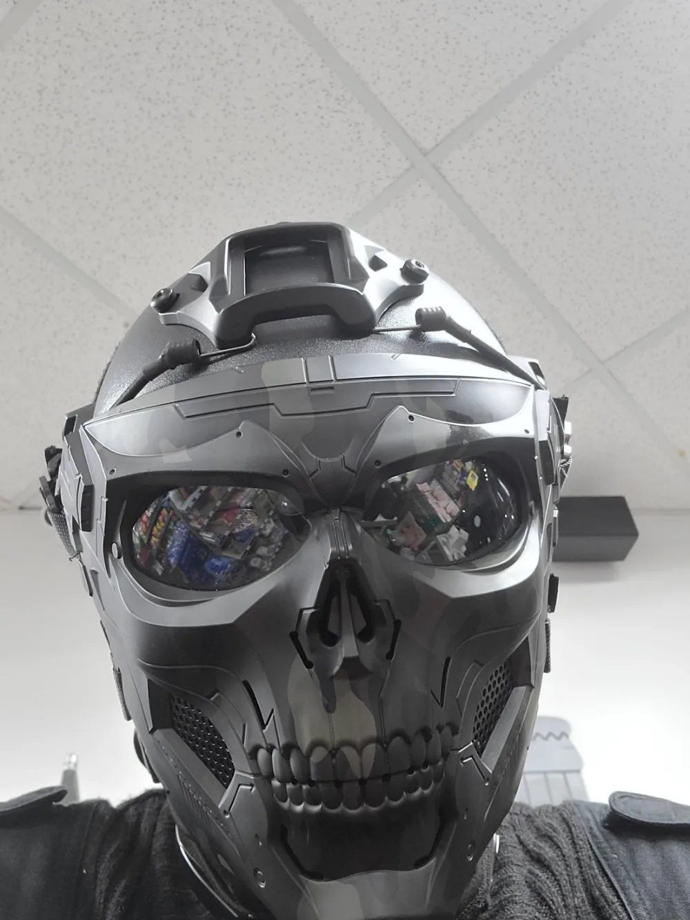 Skull Horror Helmet Mask