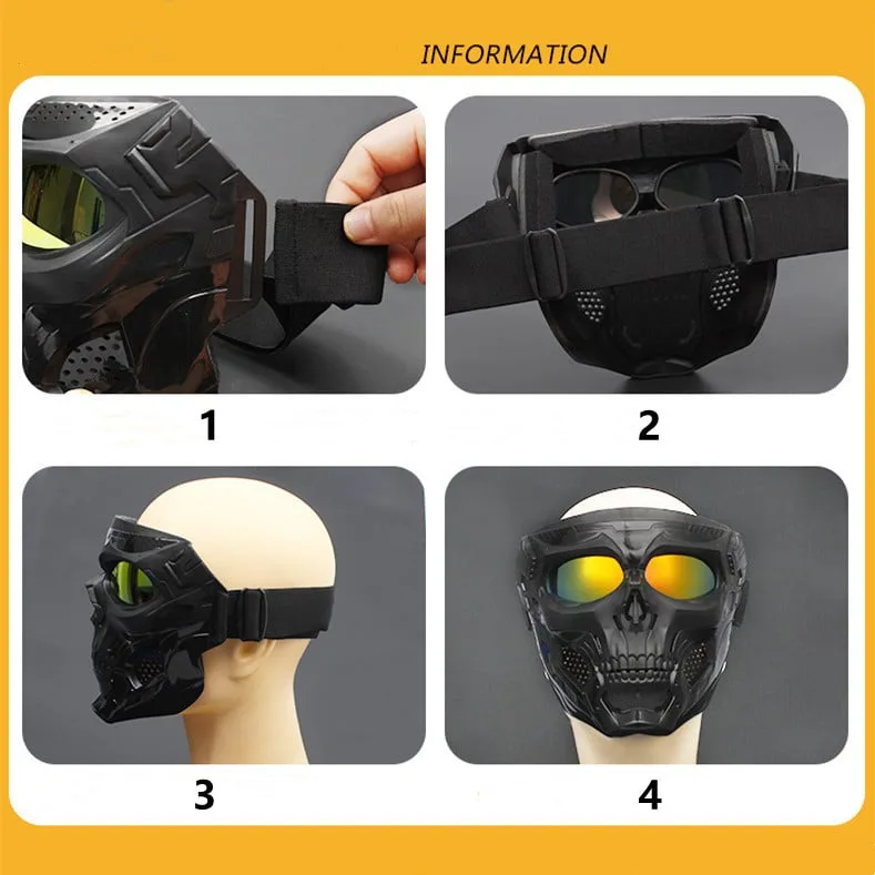 Skull Horror Helmet Mask