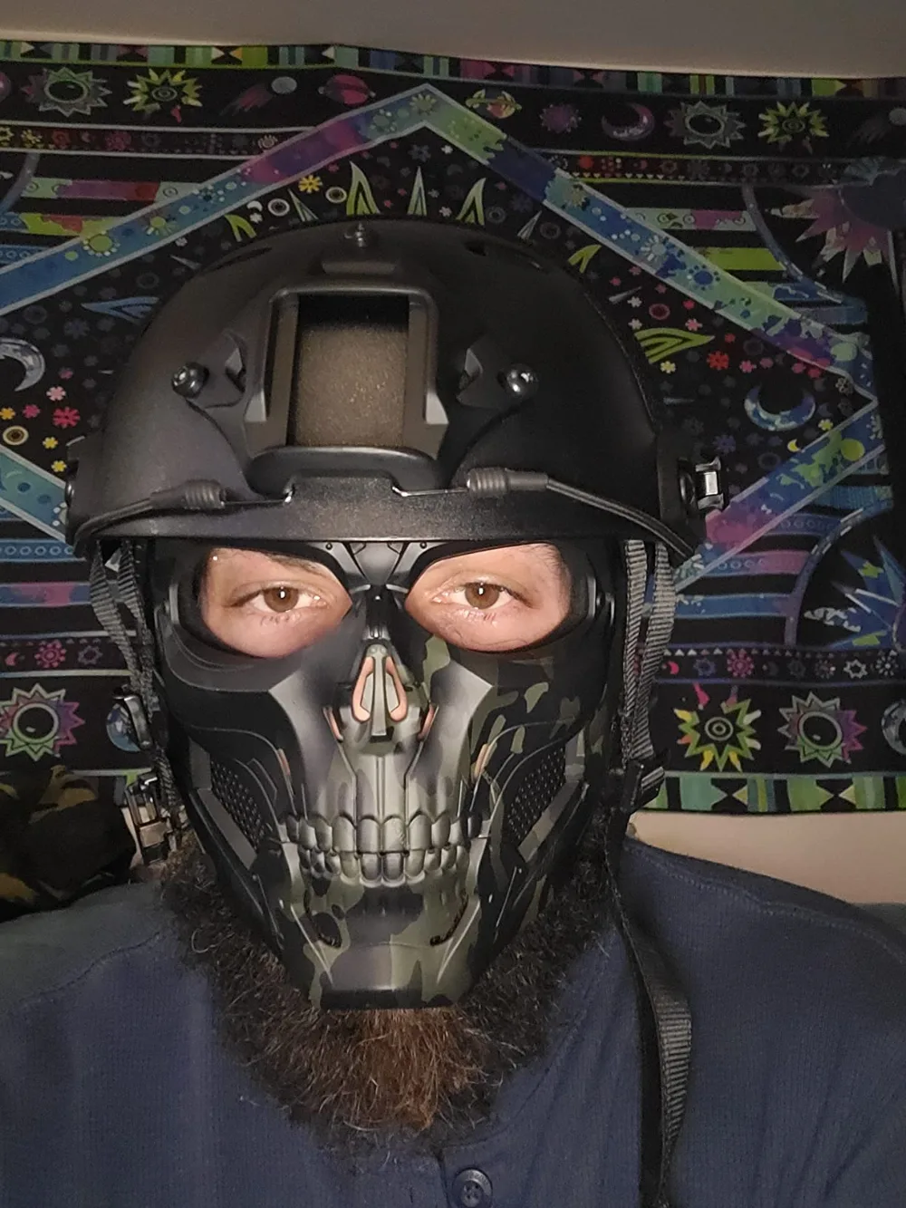 Skull Horror Helmet Mask