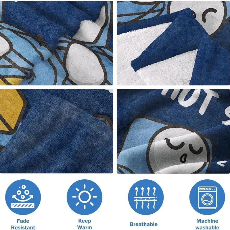 Soft Plush Throw Blanket for Dad